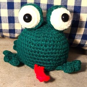 Amigurumi Crochet Frog